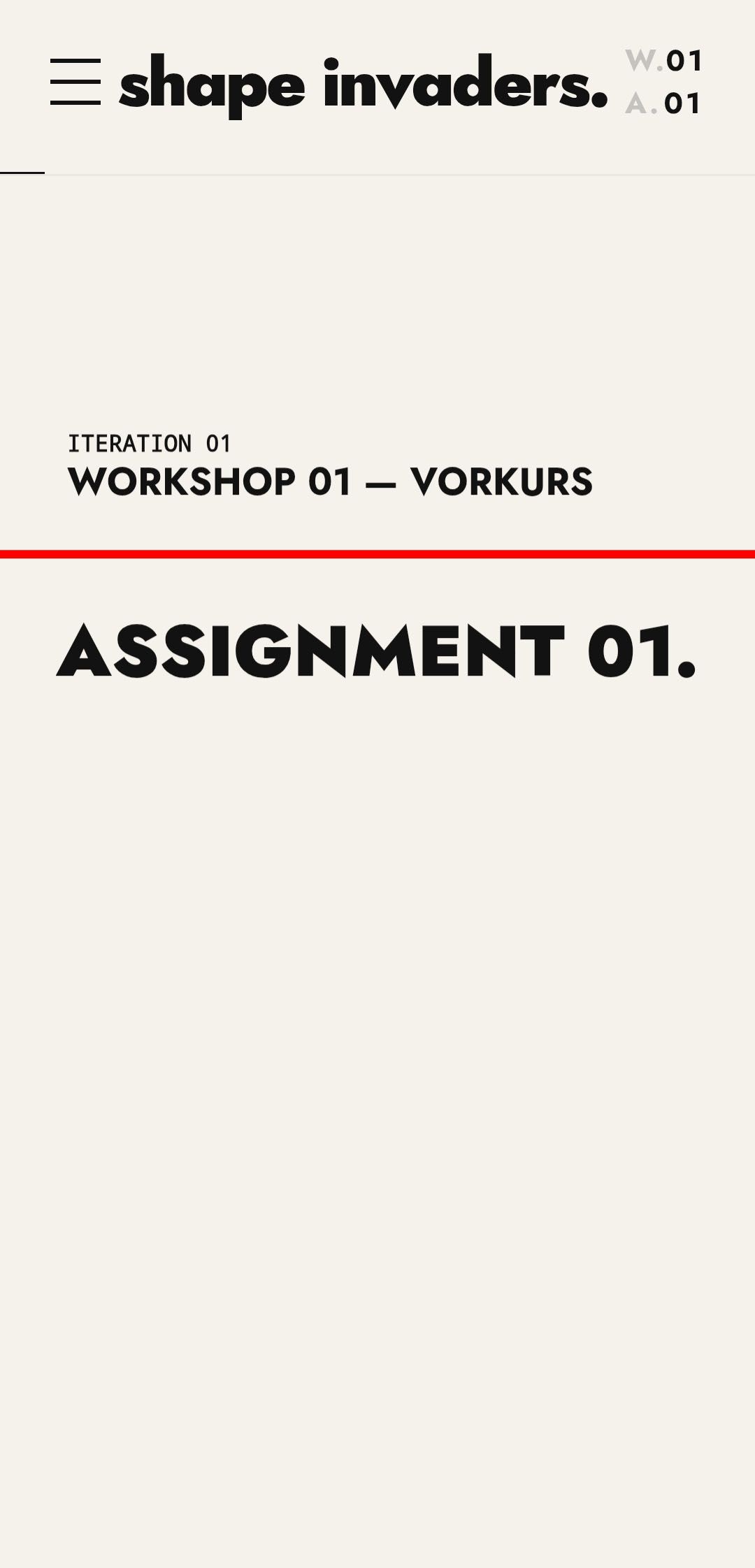 Shape Invaders — score reveal with workshop progression