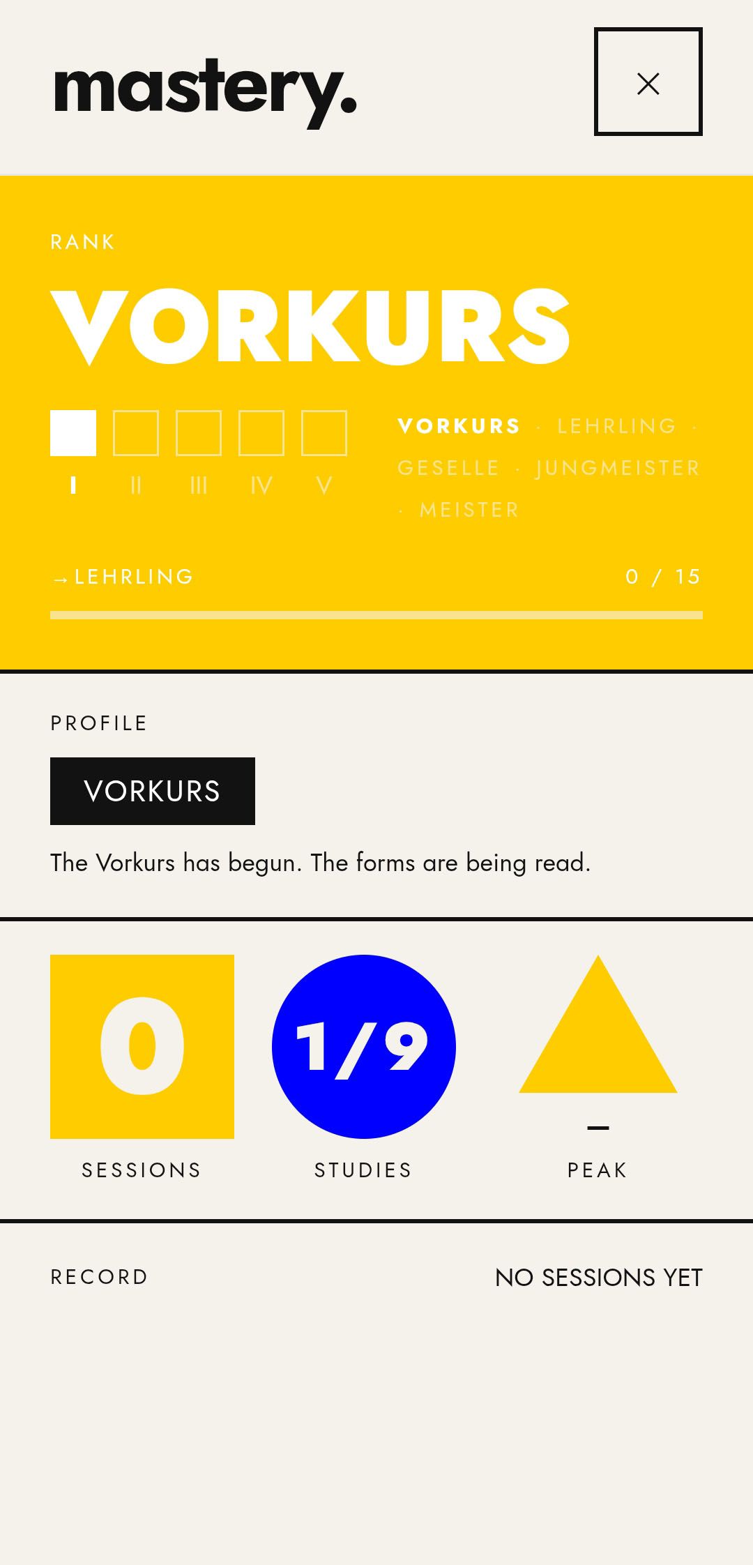 Shape Invaders — Bauhaus members studies grid
